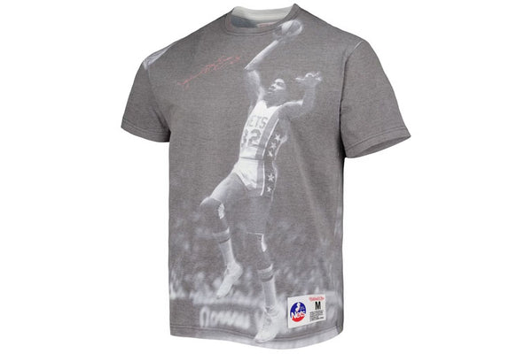 New Jersey Nets Julius Erving Above The Rim Sublimated SS Tee