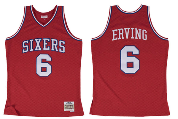 Philadelphia 76ers #6 Erving Swingman Jersey