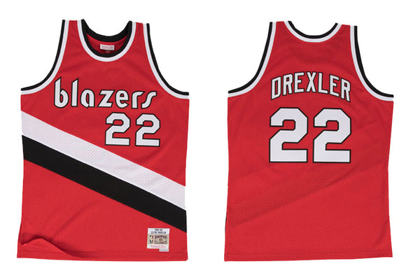 Portland Blazers #22 Drexler Swingman Jersey
